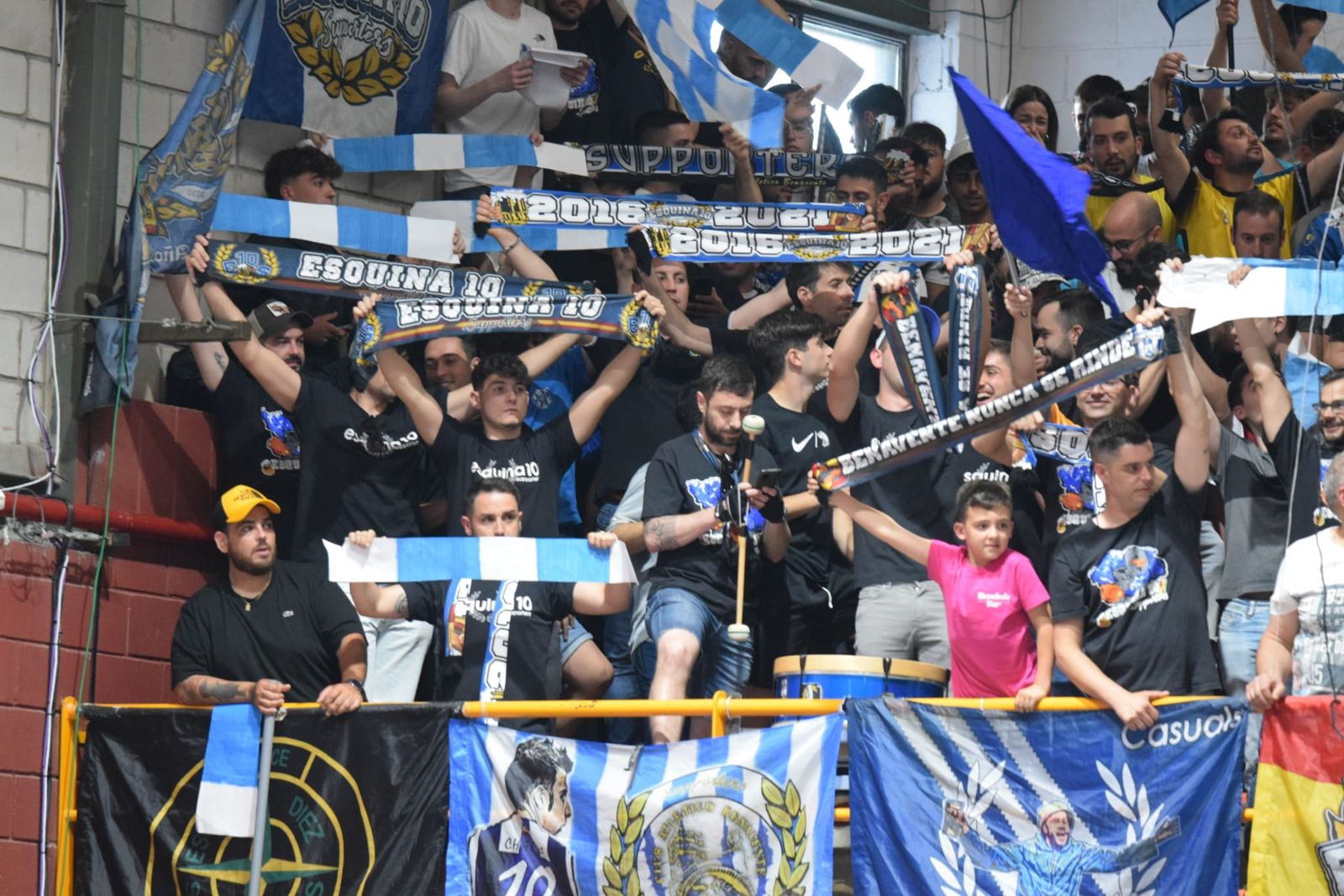 Ambiente en La Rosaleda