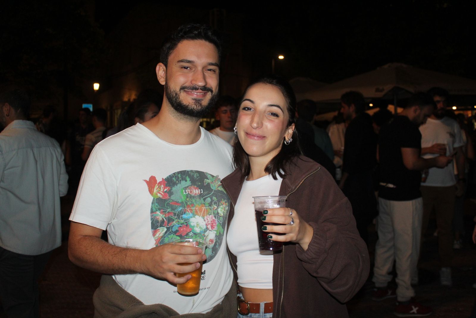 Ambiente en la Feria de Día en la tarde de este