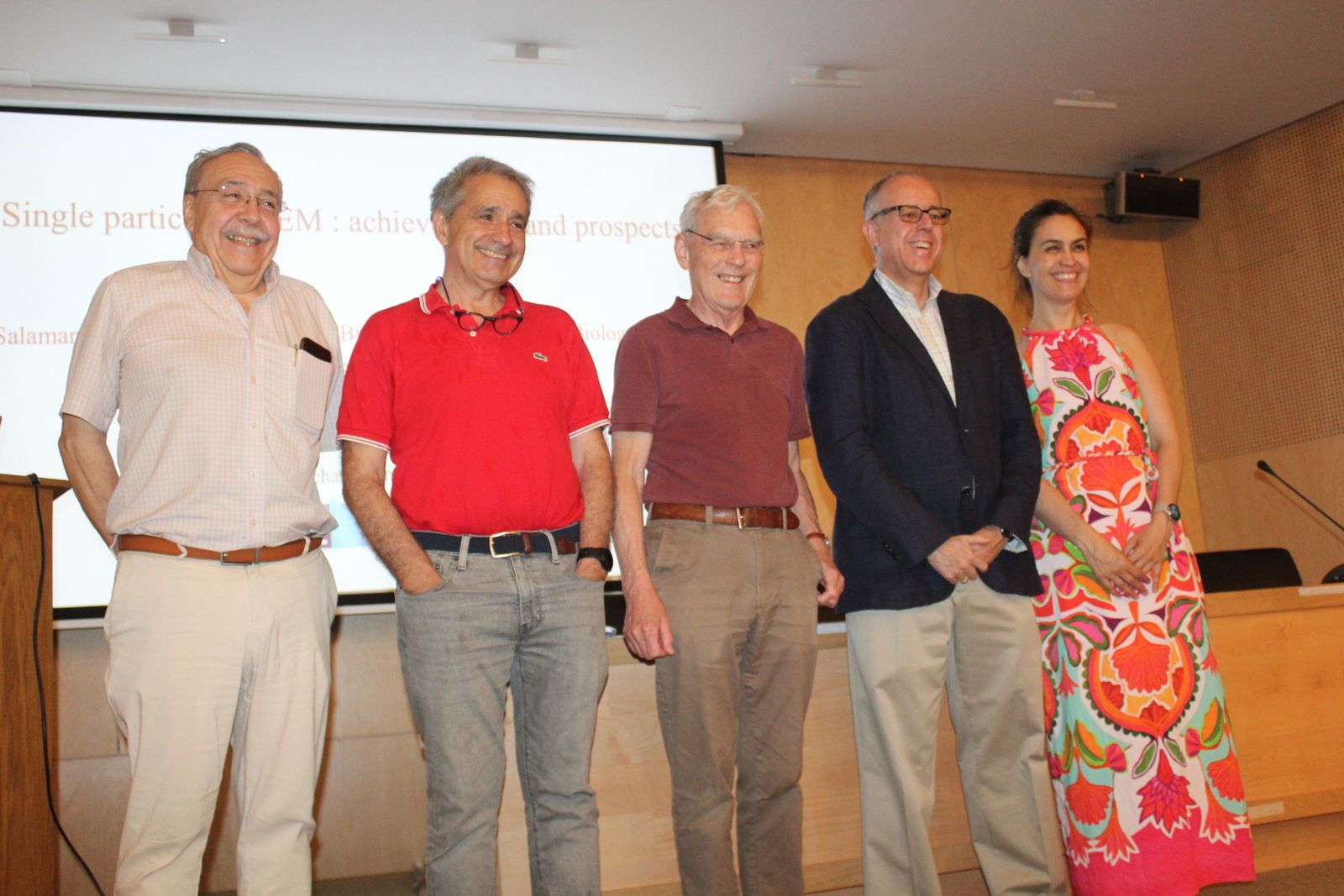 Richards Henderson, premio Nobel, visita Salamanca I Curso Internacional avanzado en Biofísica y Biología Estructural (BiophySAL)