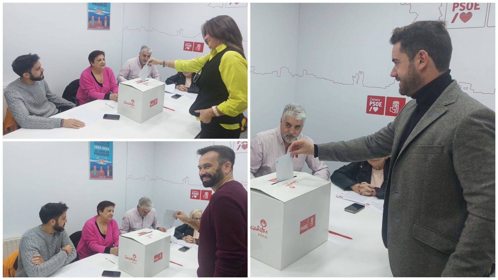 Los socialistas zamoranos deciden en las urnas Los socialistas zamoranos deciden en las urnas