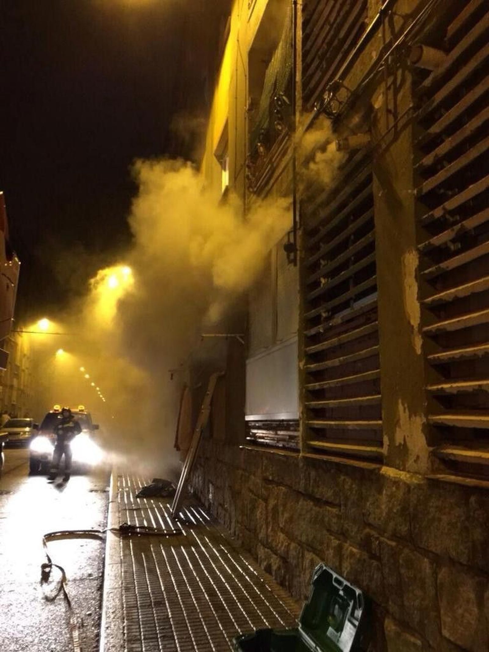 Incendio en el barrio de San José