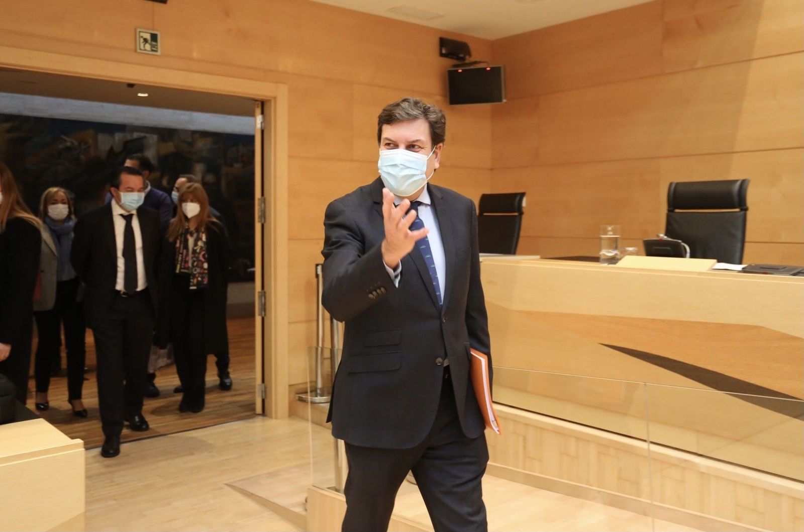 El consejero de Economía y Hacienda, Carlos Fernández Carriedo. | FOTO: ICAL