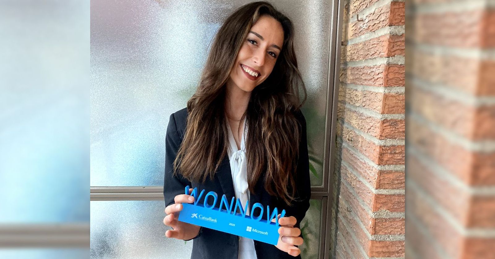 La estudiante de la Universidad de Salamanca Nuria Mateos, reconocida como uno de los 10 mejores expedientes académicos de mujeres en carreras STEM