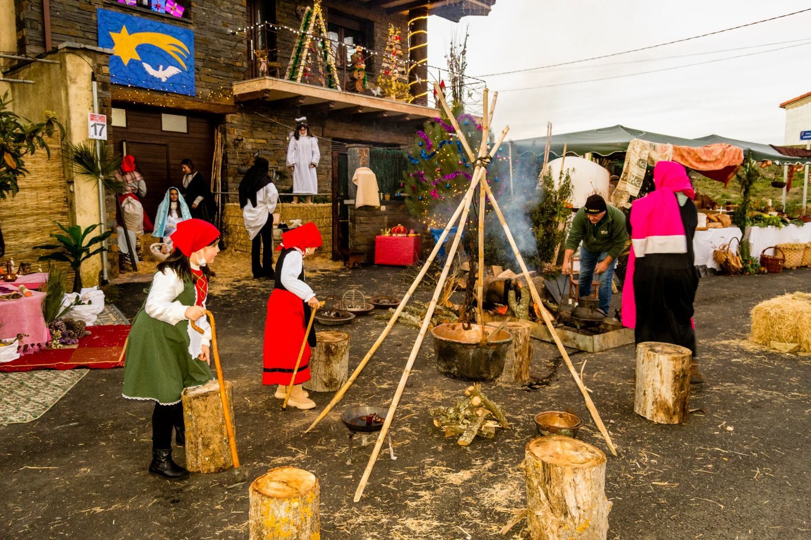 Belén Viviente de Tábara.ARCHIVO