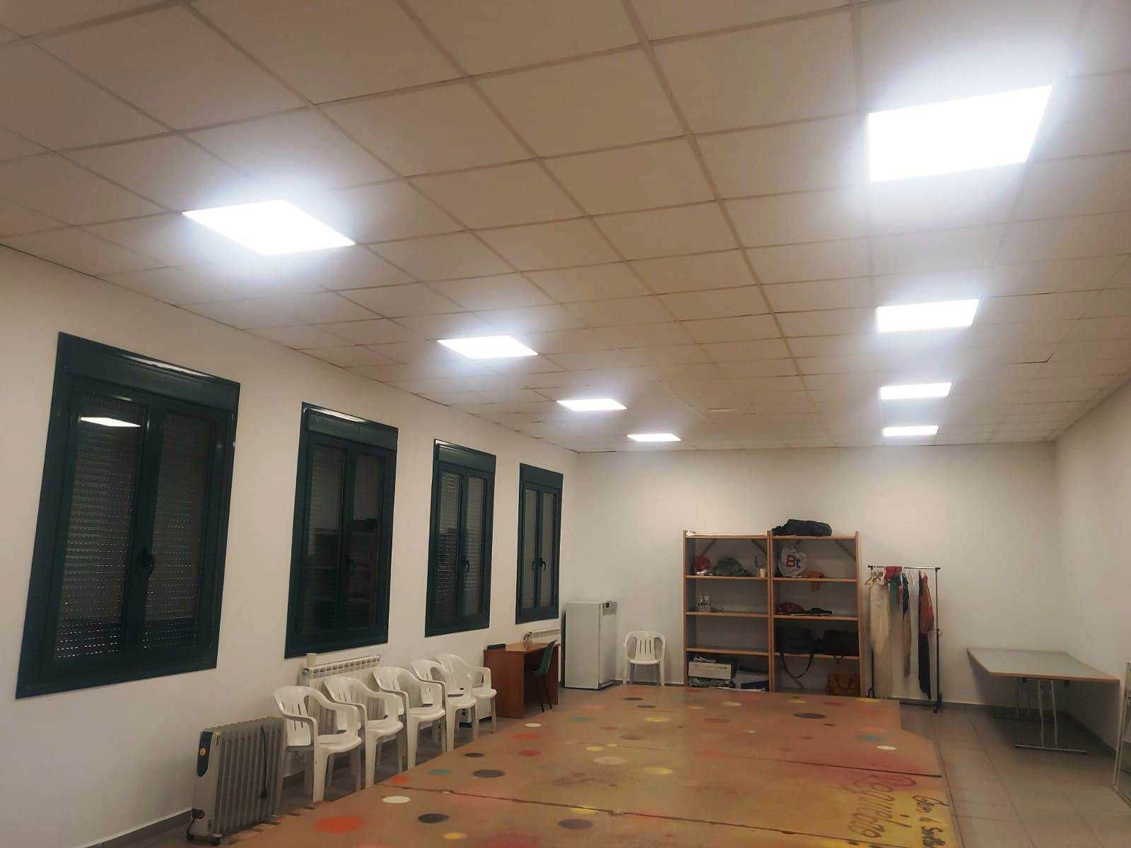 Imagen de una de salas intervenidas de las Escuelas de San Frontis