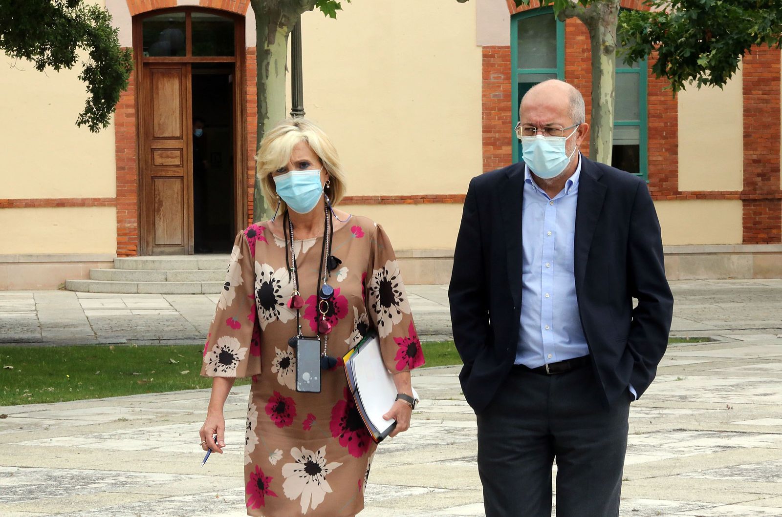 Verónica Casado y Francisco Igea, consejeros de Sanidad y Transparencia, respectivamente | Foto: ICAL