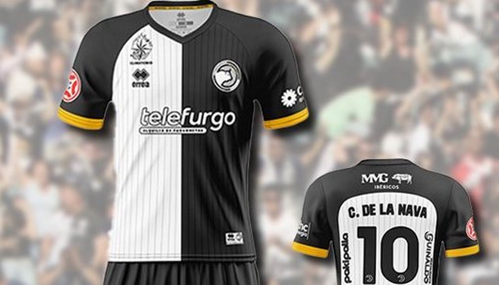 Primera equipación de Unionistas para la temporada 2026/27 y 2027/28