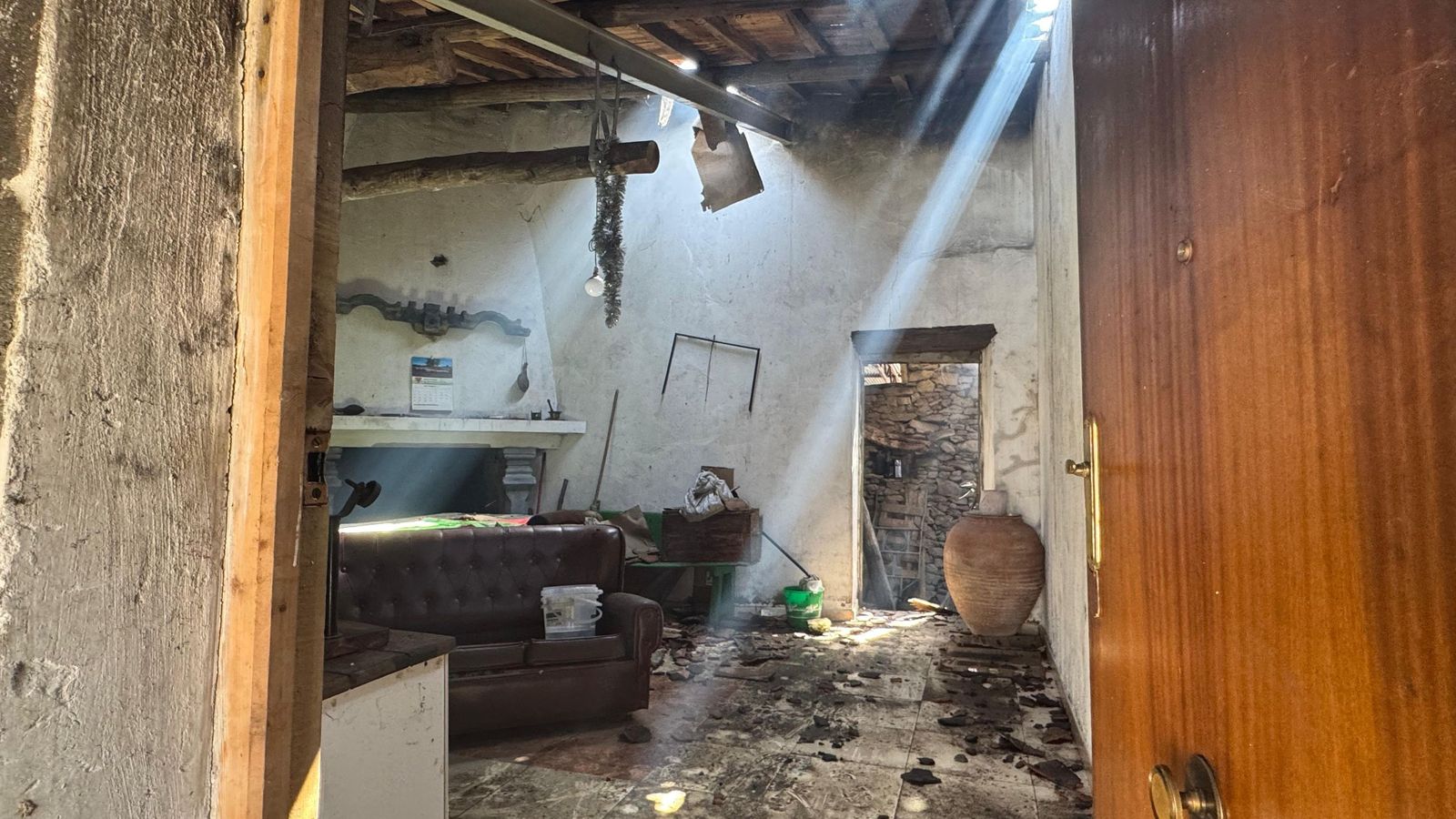 Así han quedado las zonas quemadas de Cipérez