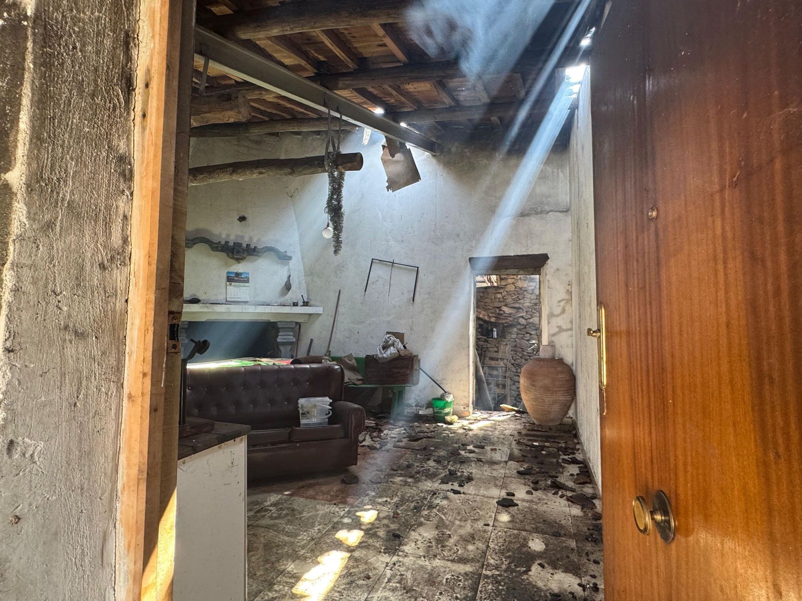 Así han quedado las zonas quemadas de Cipérez