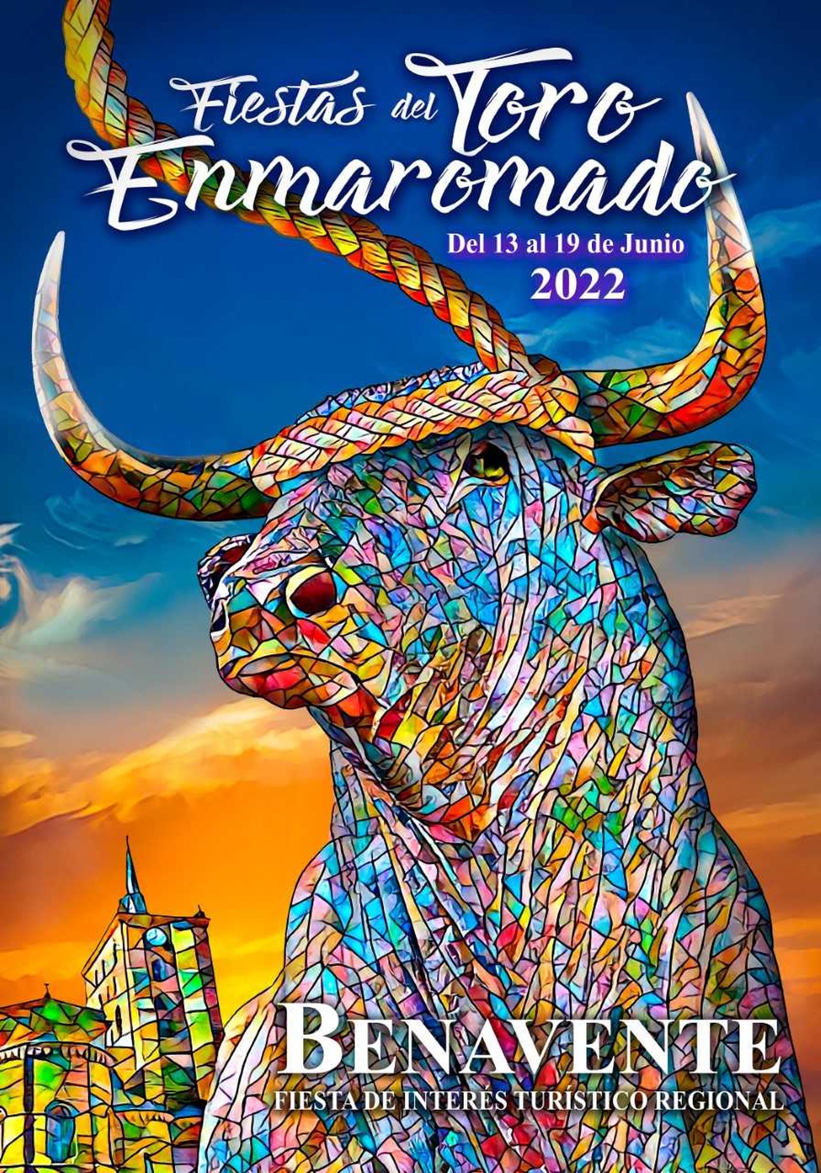 Cartel ganador de las fiestas del Toro Enmaromado