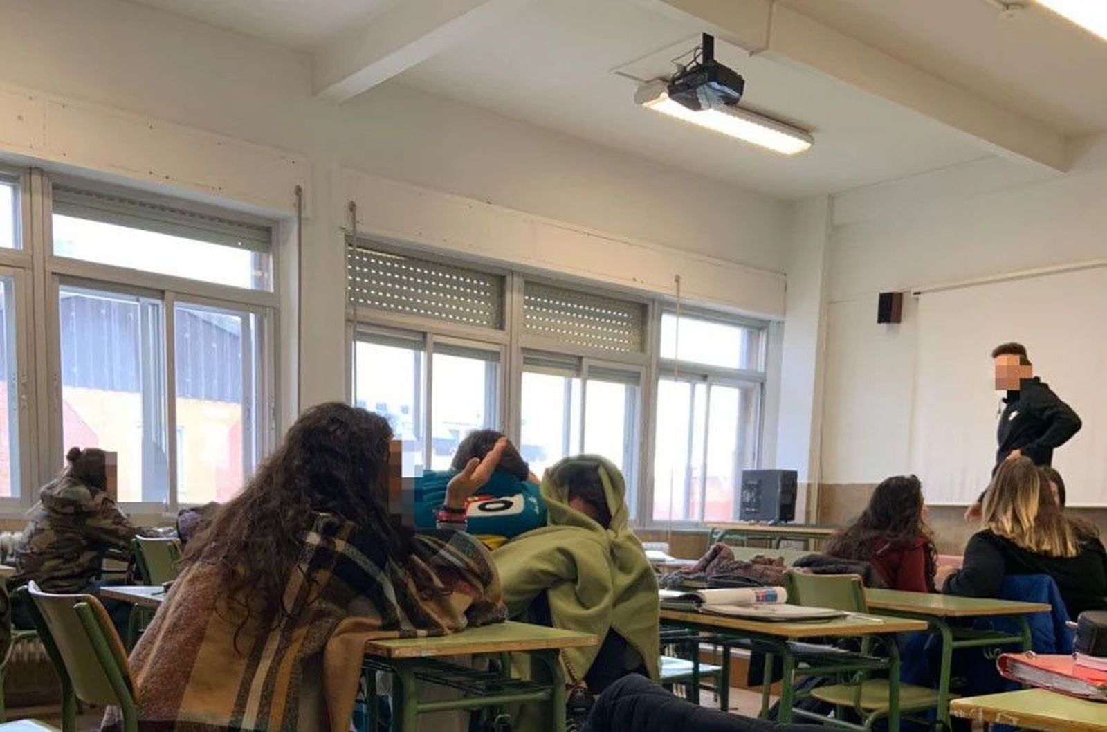 Alumnos maria molina frio