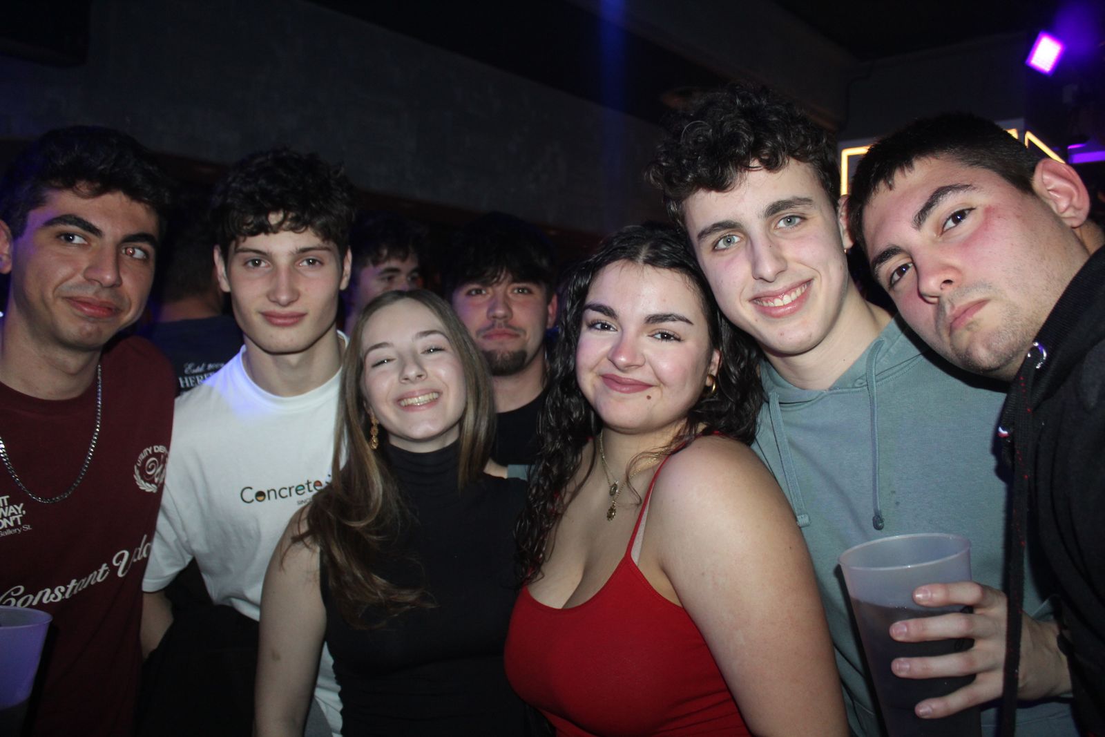 Salamanca de noche, sabado 28 de febrero