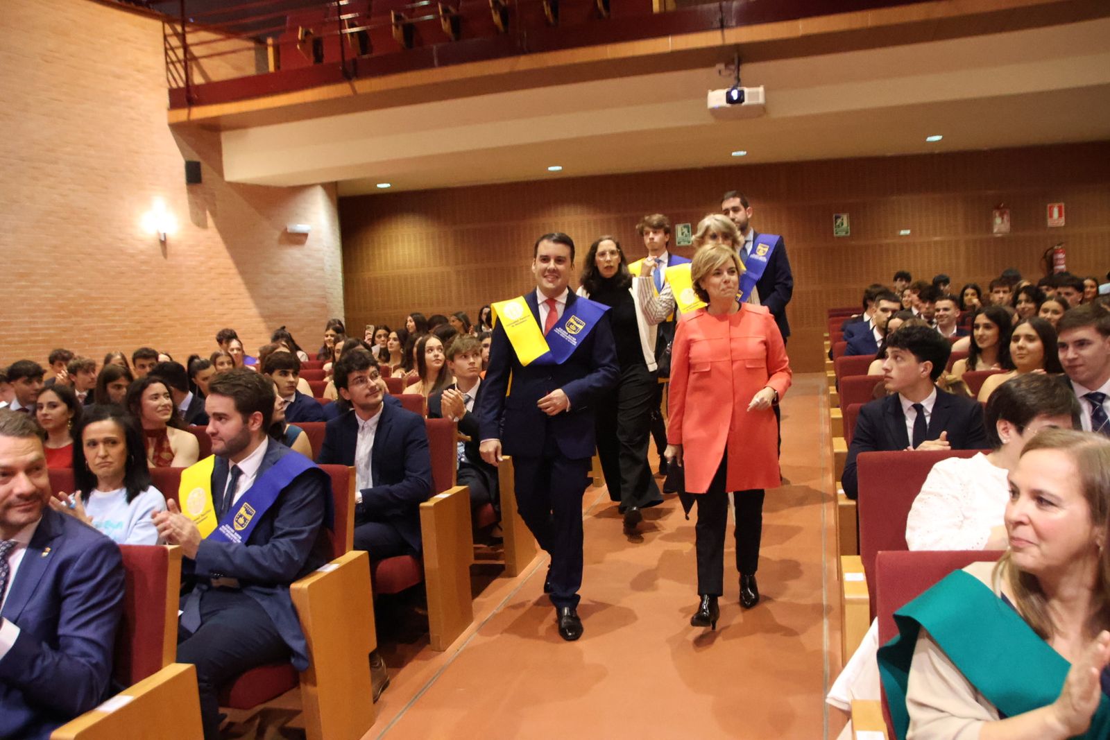 Clausura del curso 2025-2026 del Colegio Mayor Hispanoamericano Nuestra Señora de Guadalupe con la conferencia de Soraya Sáenz de Santamaría
