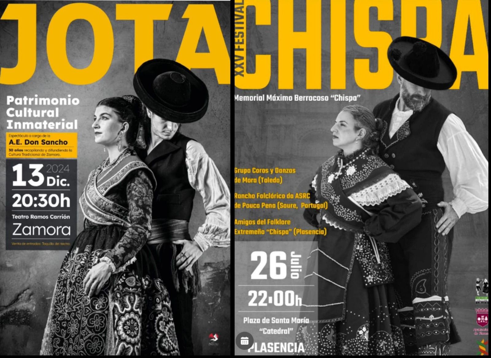 Carteles de ambos festivales