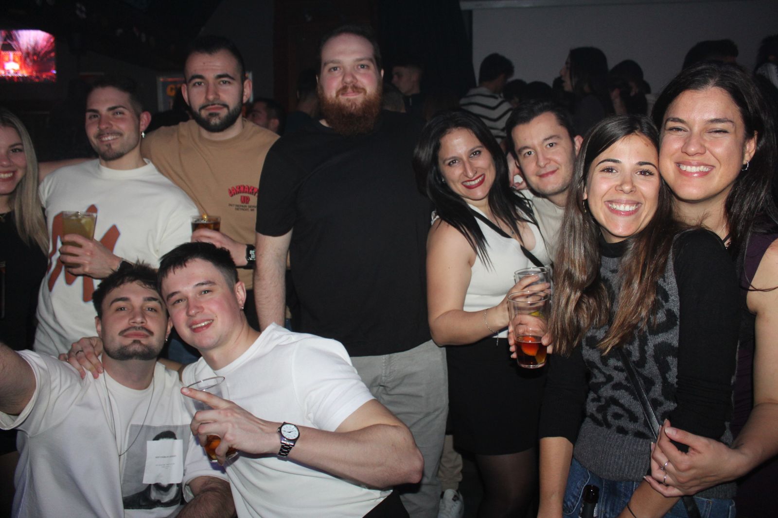 Salamanca de noche, sabado 24 de enero