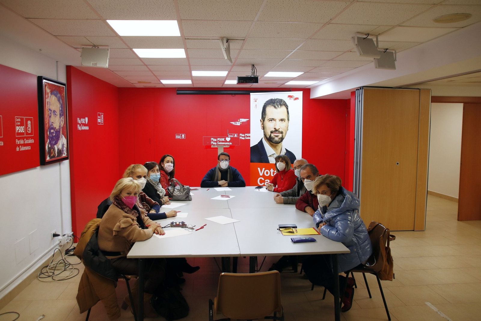 Reunión con representantes sindicales de la Junta de Personal del hospital Reunión con representantes sindicales de la Junta de Personal del hospital