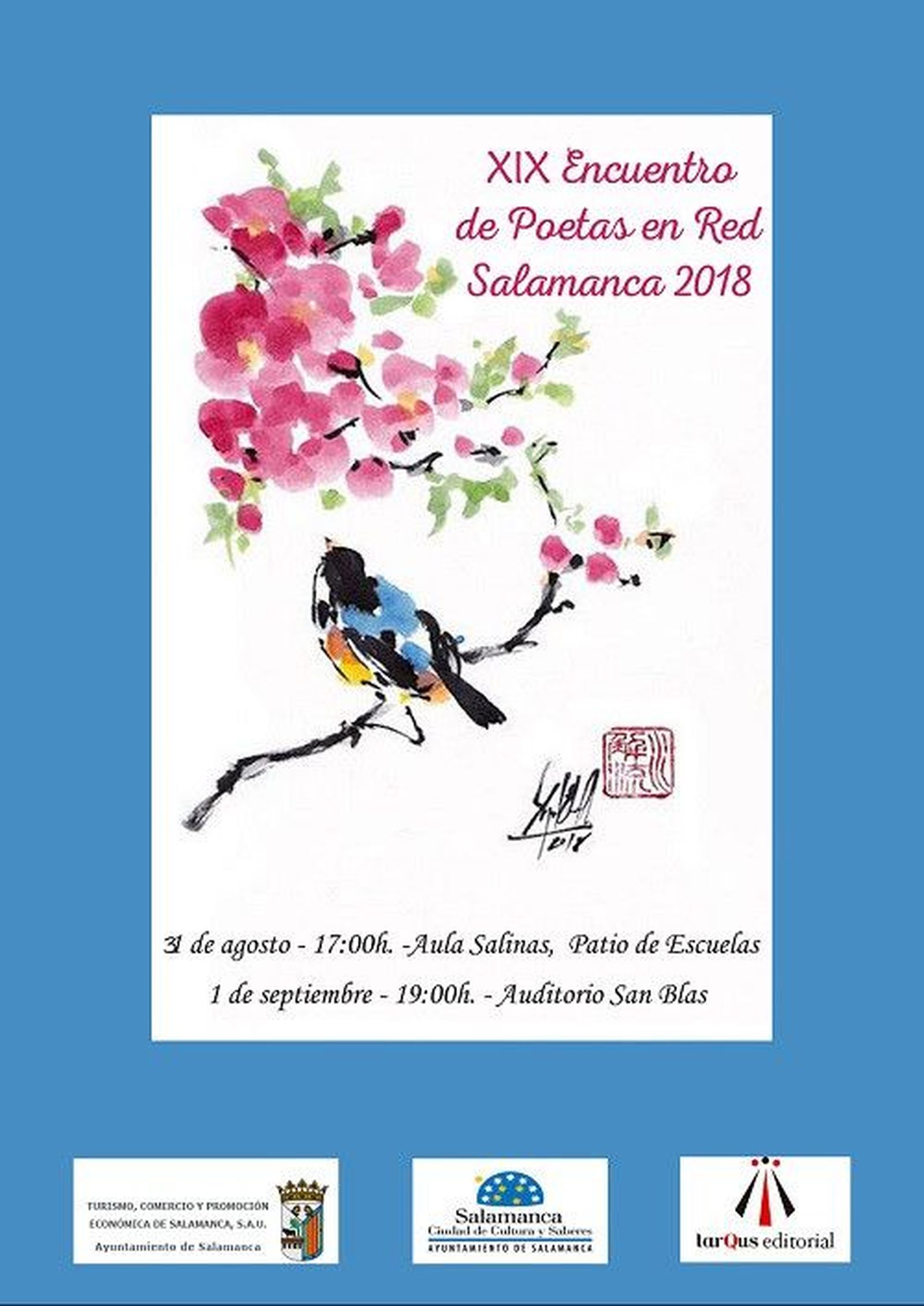 XIX ENCUENTRO DE POETAS EN RED cartel