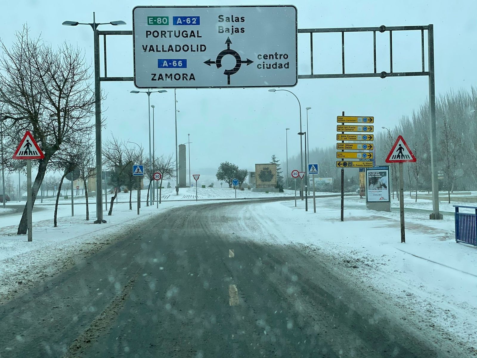 GALERÍA | Nieve en Salamanca y Santa Marta, 9 de enero (VIII)