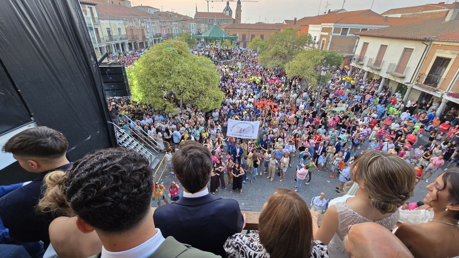 Peñaranda, Chupinazo y presentación de las reinas y damas
