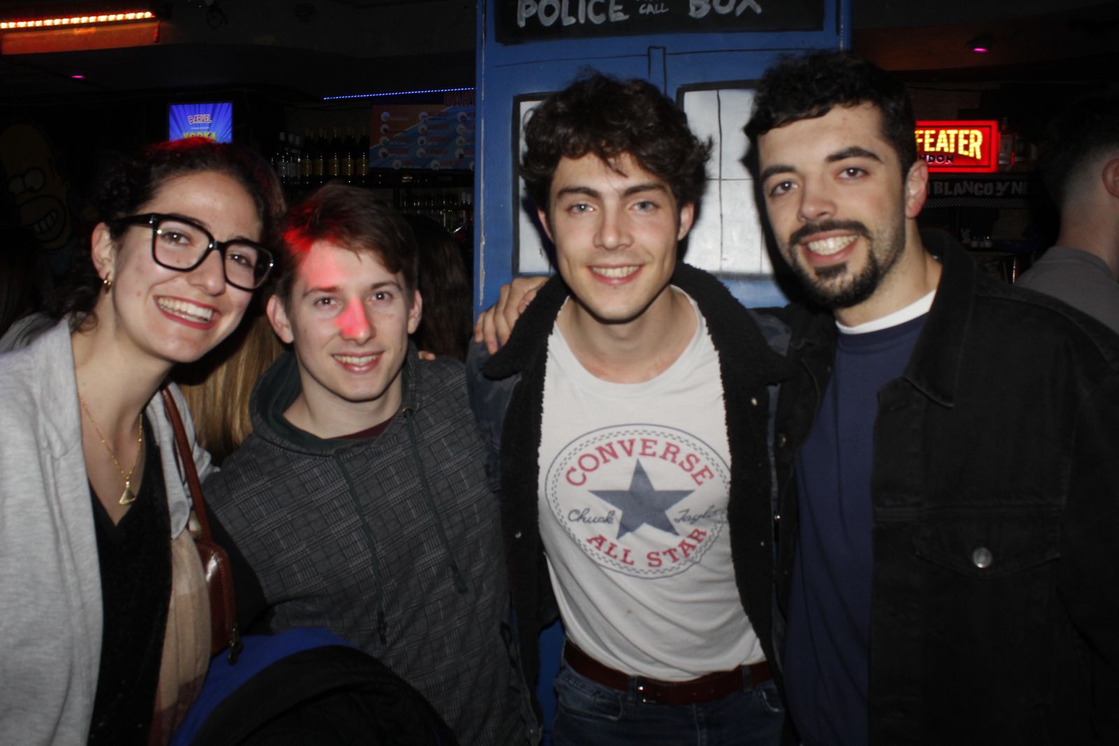 Salamanca de noche, sábado 8 de marzo