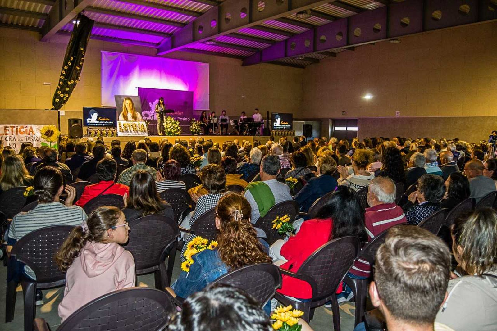 Acto de homenaje a Leticia Rosino en Tábara