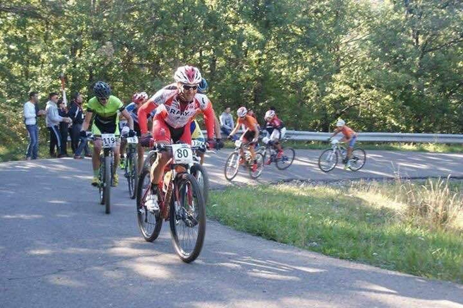 Moisés Dueñas, tercero en la MTB Otoño en el Arenal