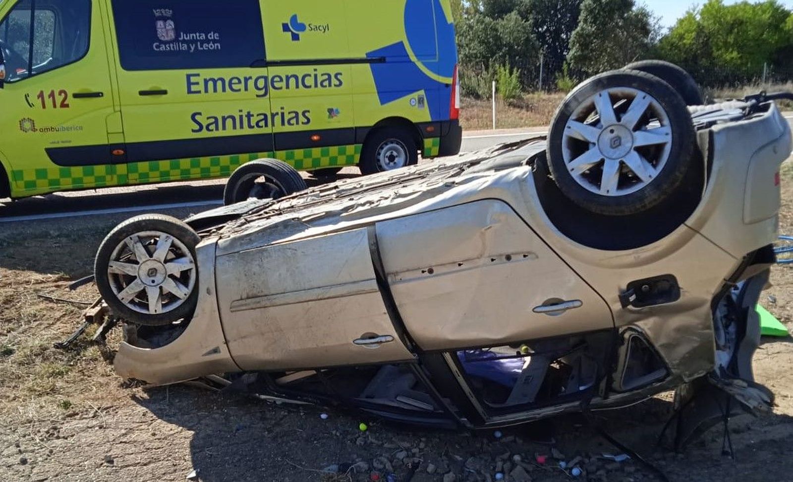 Imagen del accidente