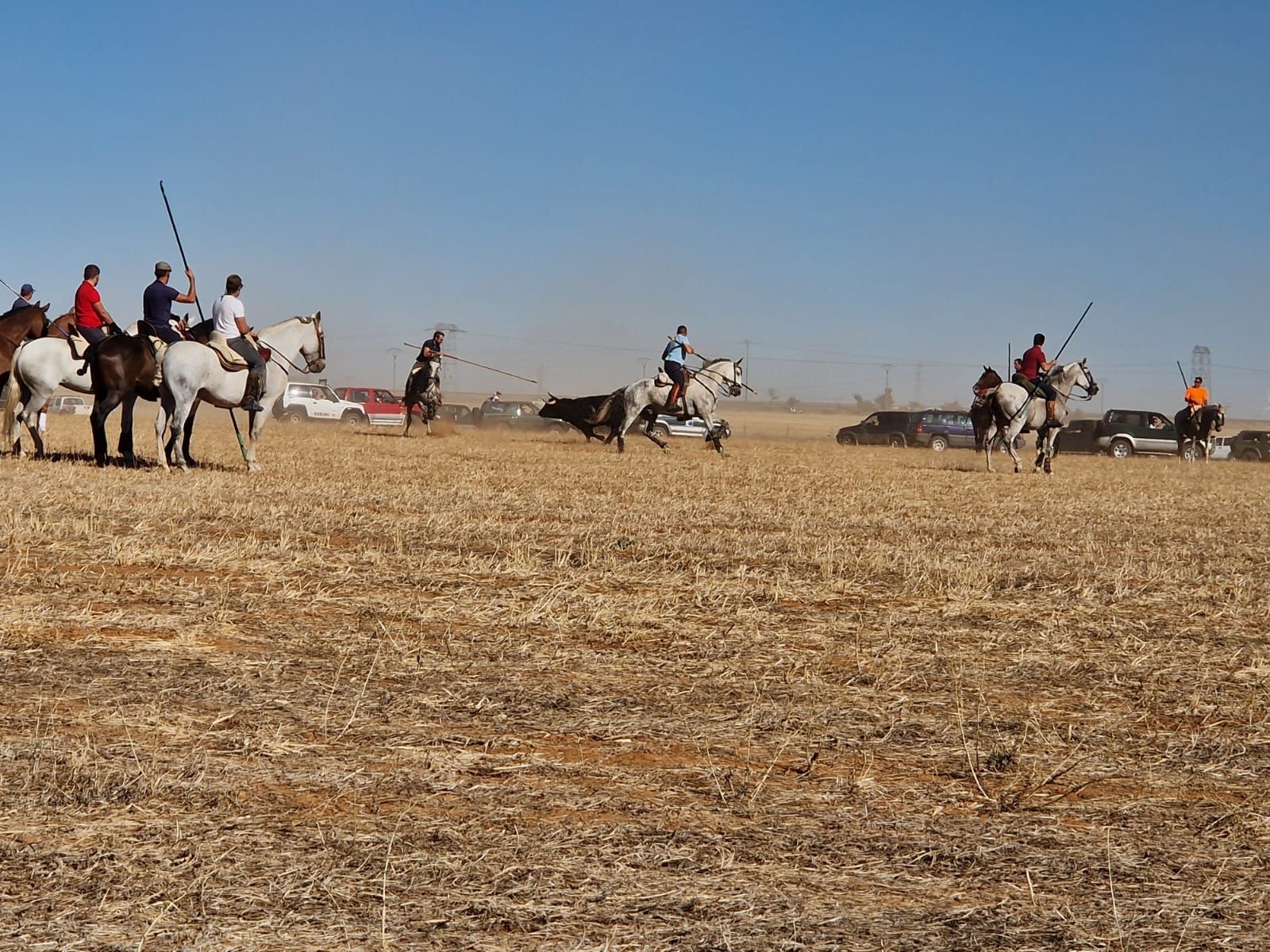 Espante en Andavías. Foto: Sergio Rodrigo.