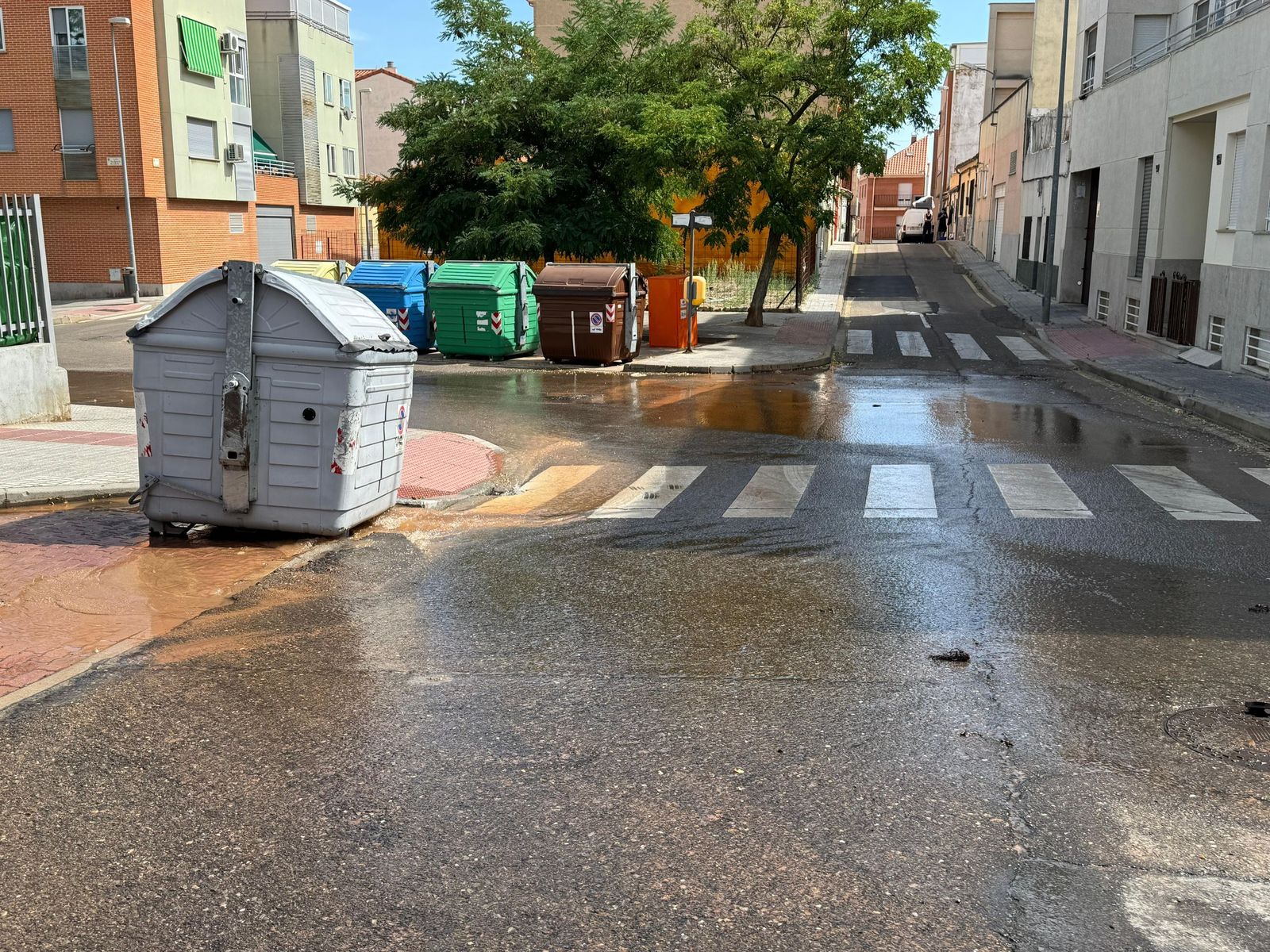 Reventón calle Santa Bárbara Reventón calle Santa Bárbara