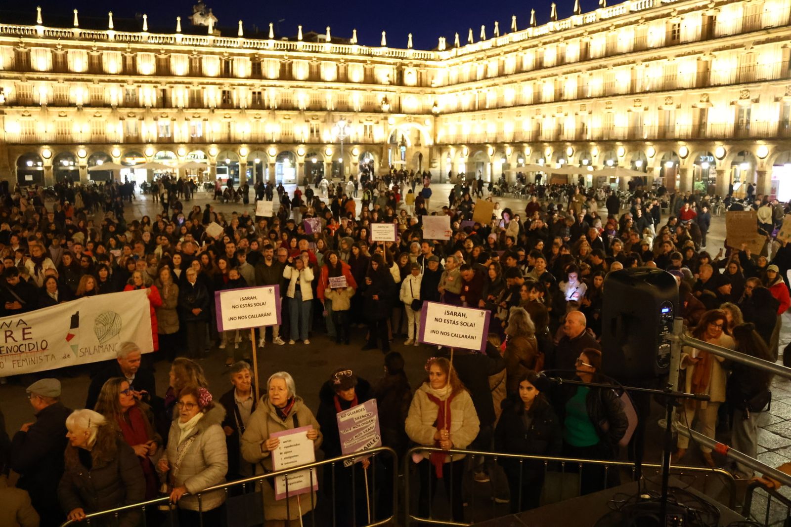 Manifestación por el 8M en Salamanca