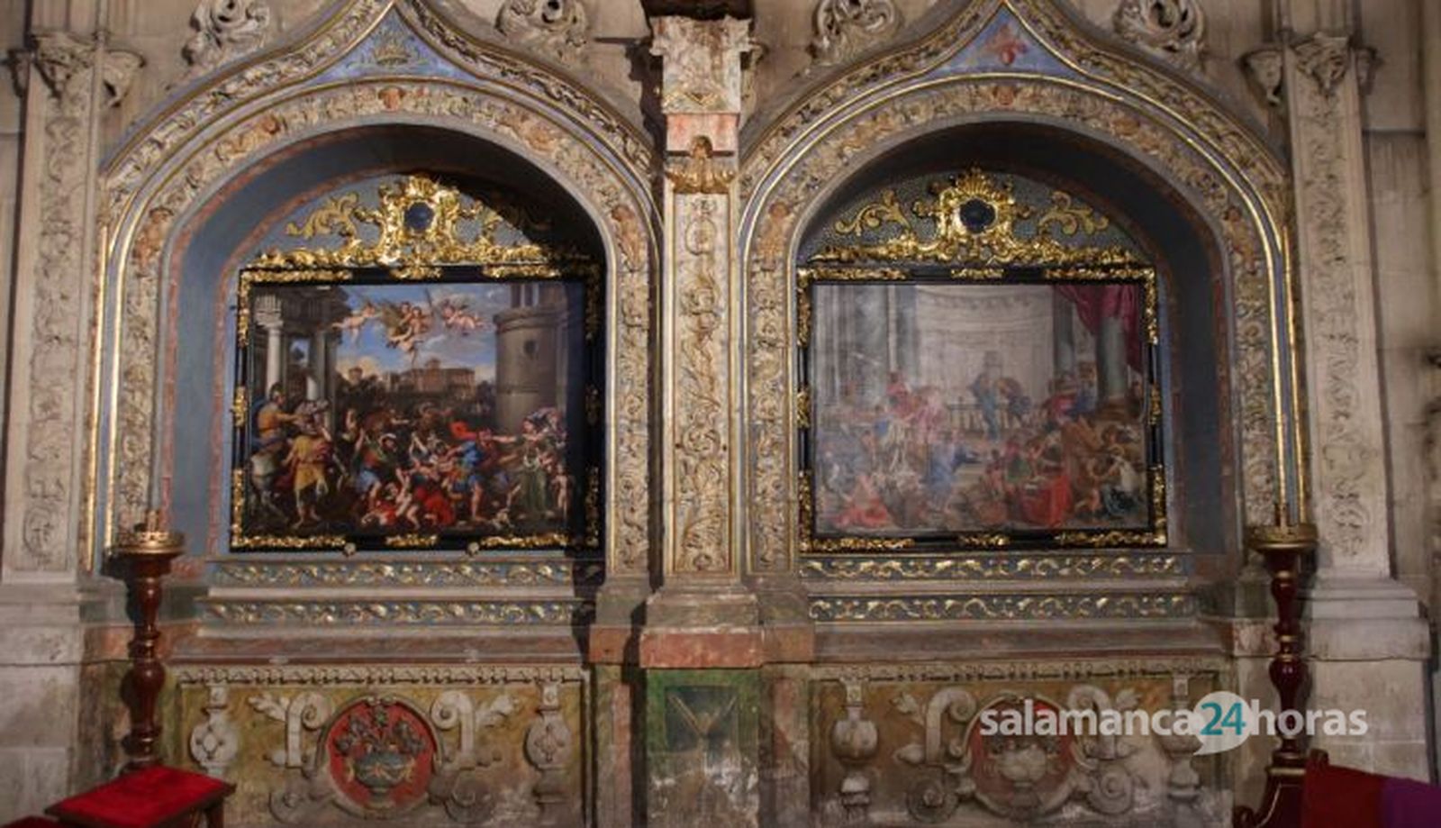 Restauracion de obras en la catedral 