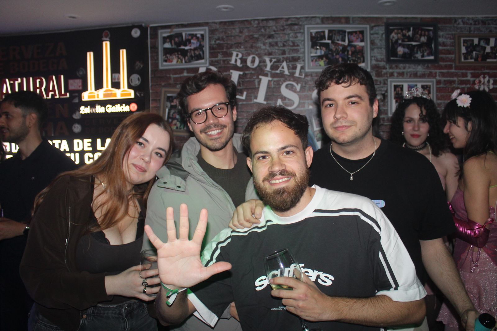 Salamanca de noche, jueves 26 de febrero