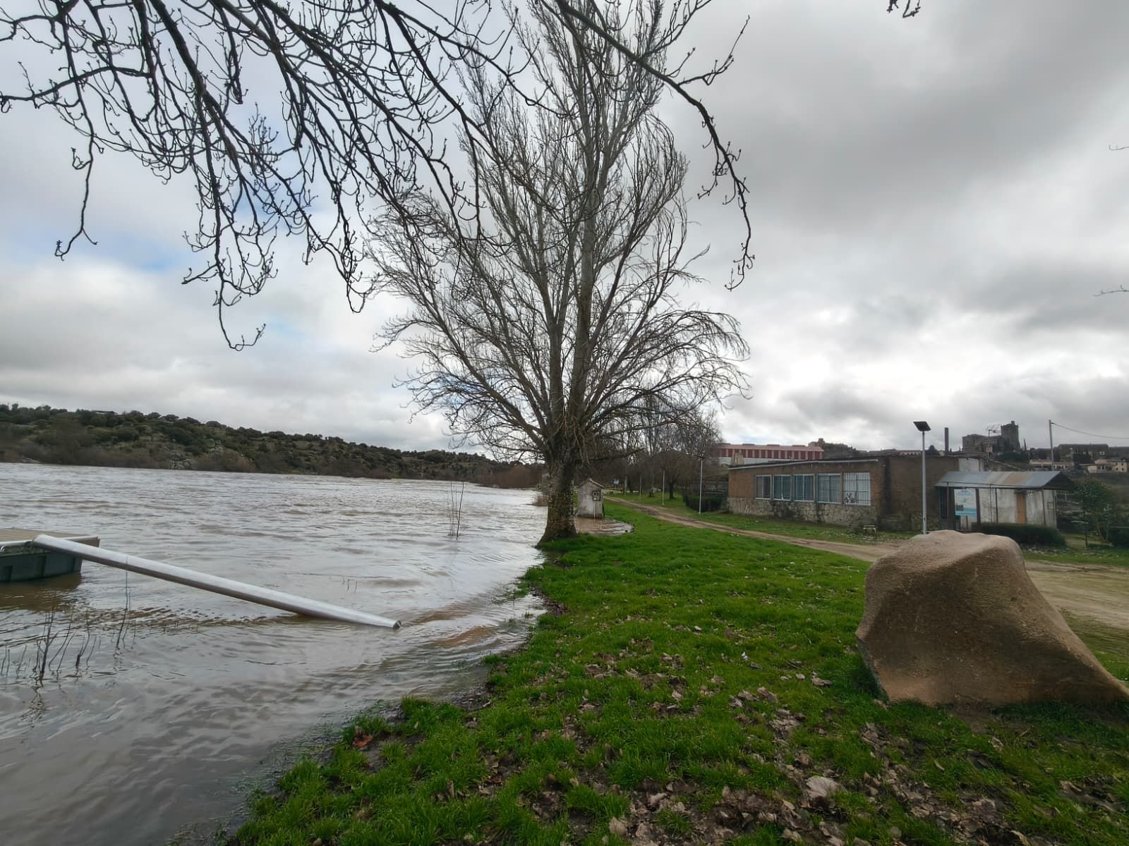 El Tormes desbordado en Ledesma  (6).jpeg