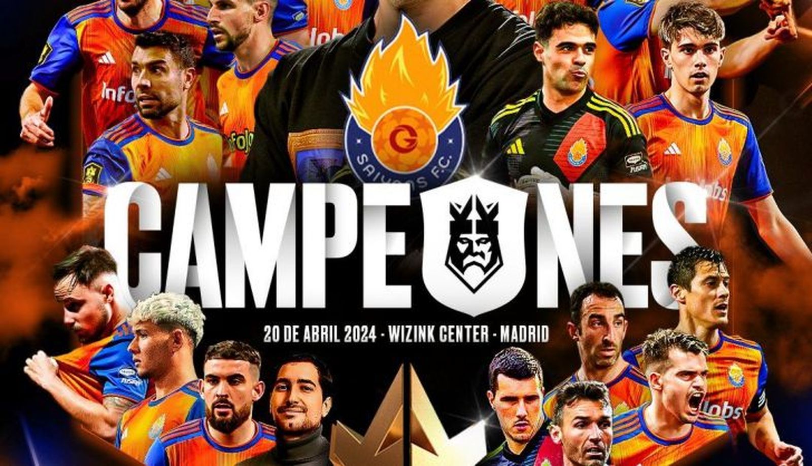 Los Saiyans FC, campeones de la Kings League | FOTO KINGS LEAGUE