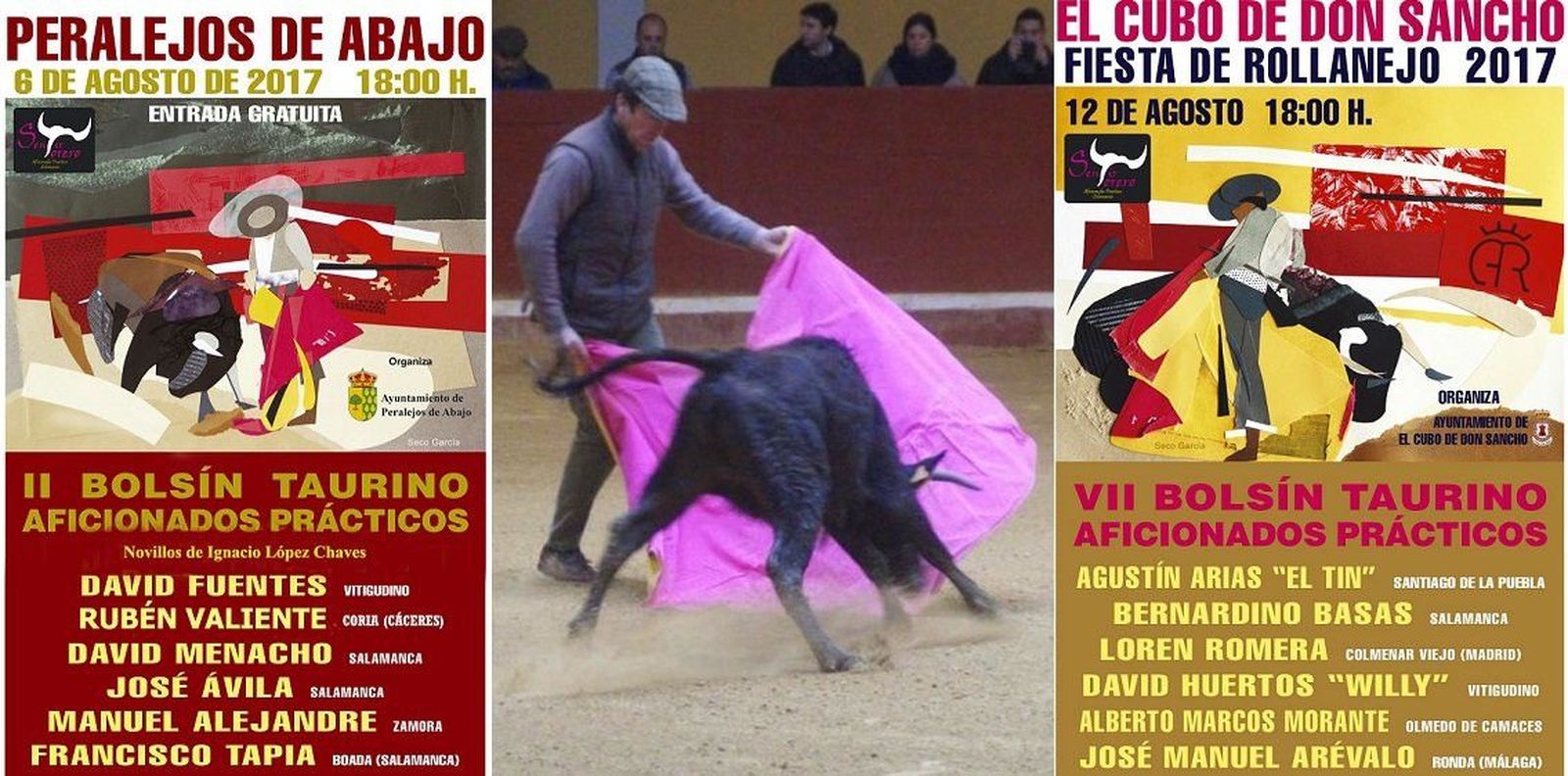 Peralejos de Abajo y El Cubo de Don Sancho acogerán dos nuevos festejos de aficionados prácticos