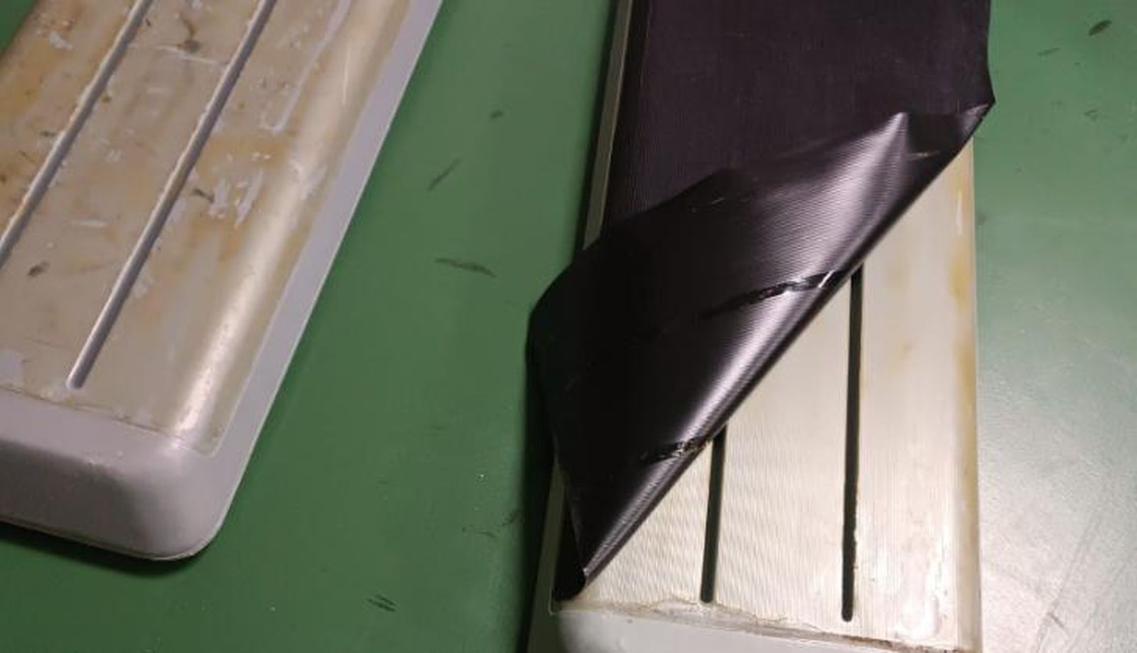 Condiciones en las que entrenan cincuenta personas en el pabellón de Würzburg