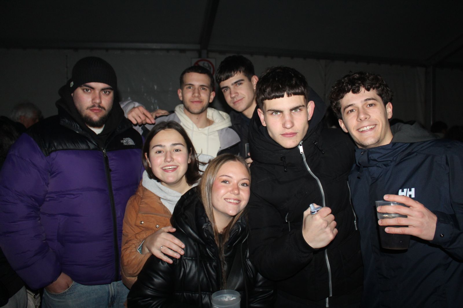 Salamanca de noche, sábado 7 de febrero