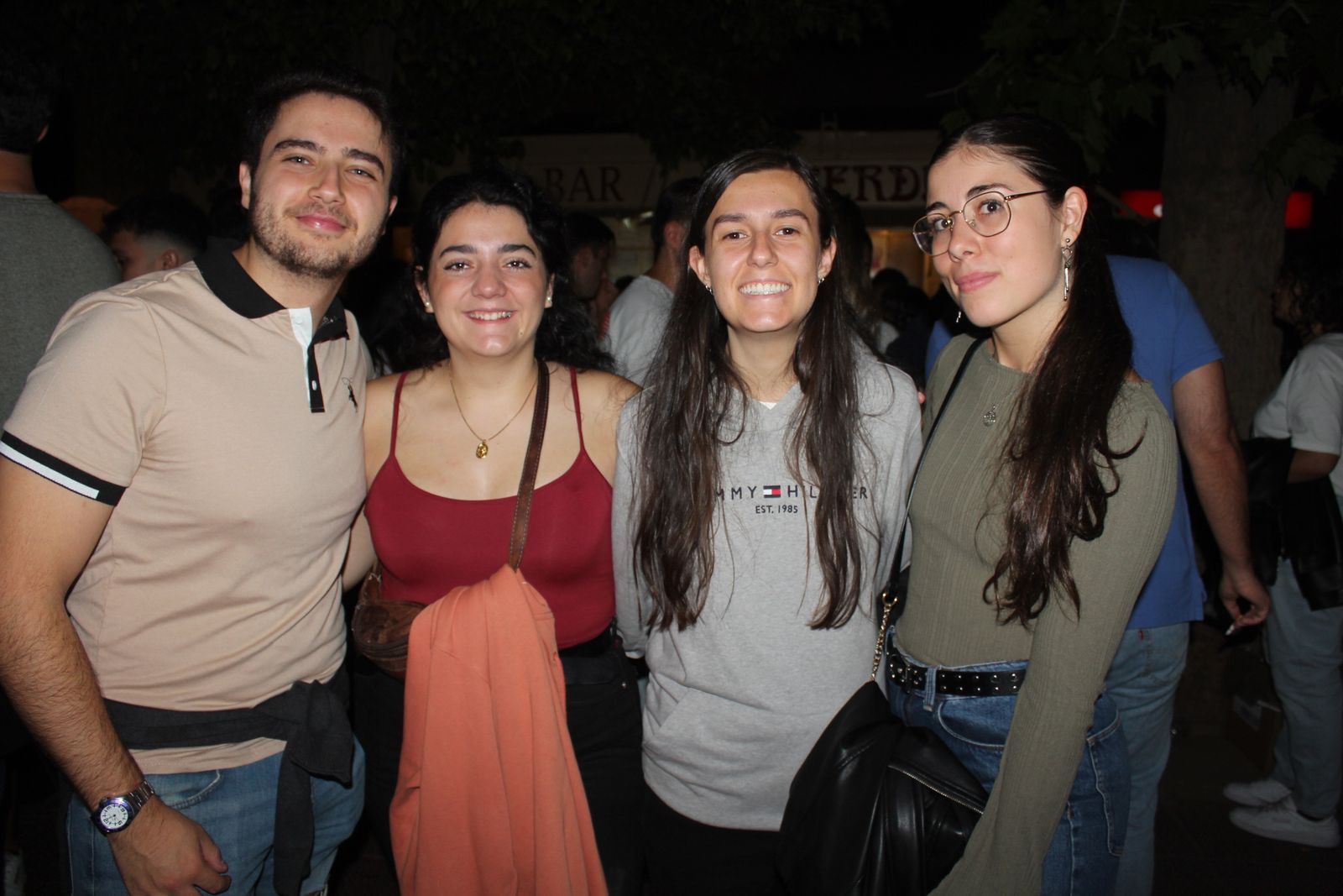 Ambiente en la Feria de Día en la tarde de este jueves
