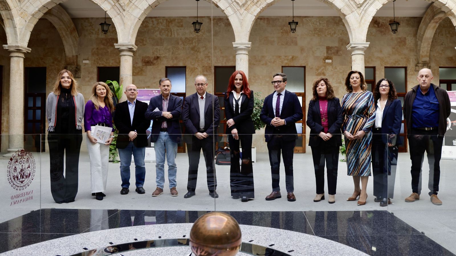 La astronauta Sara García visita la Universidad de Salamanca