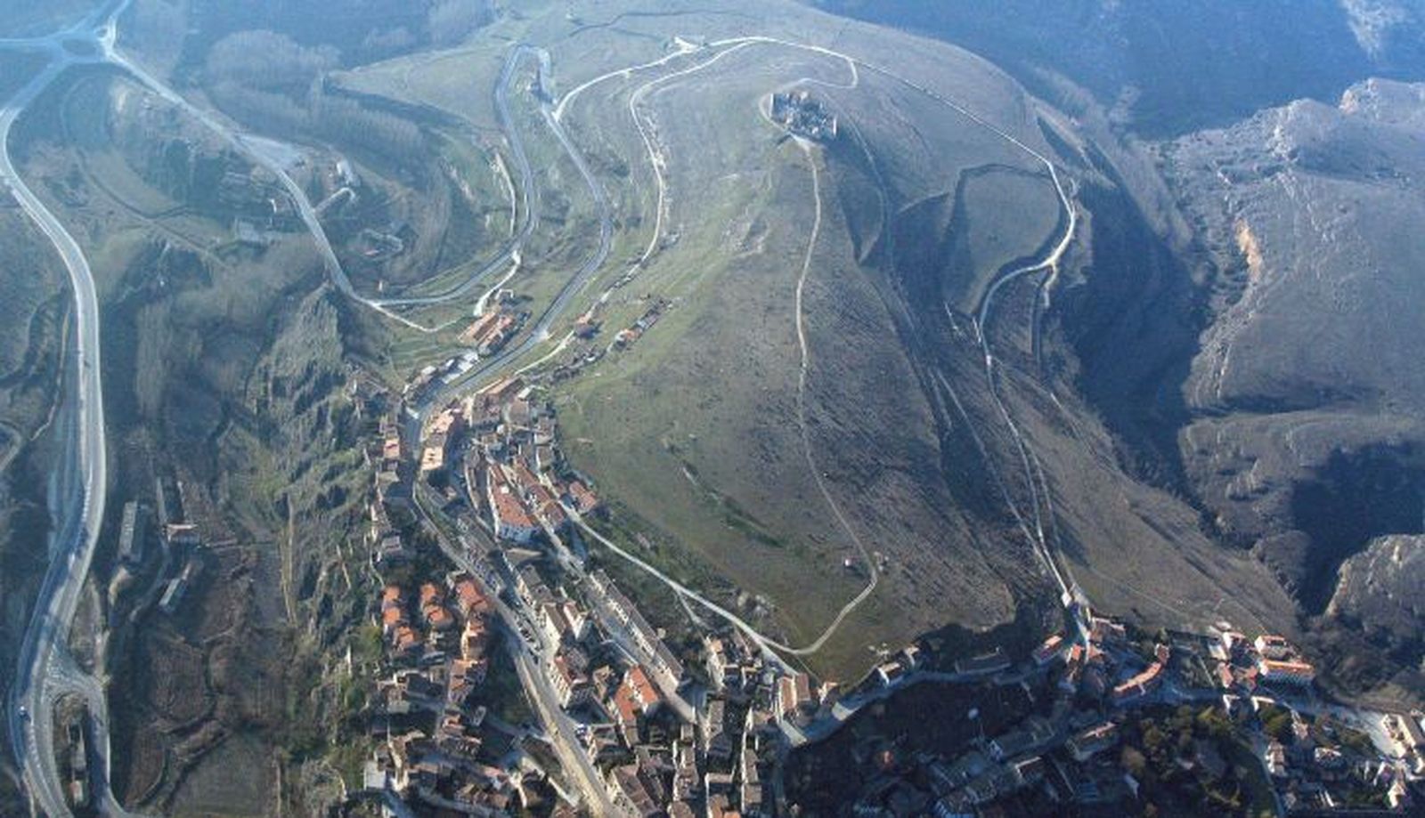 Vista aérea de Sepúlveda