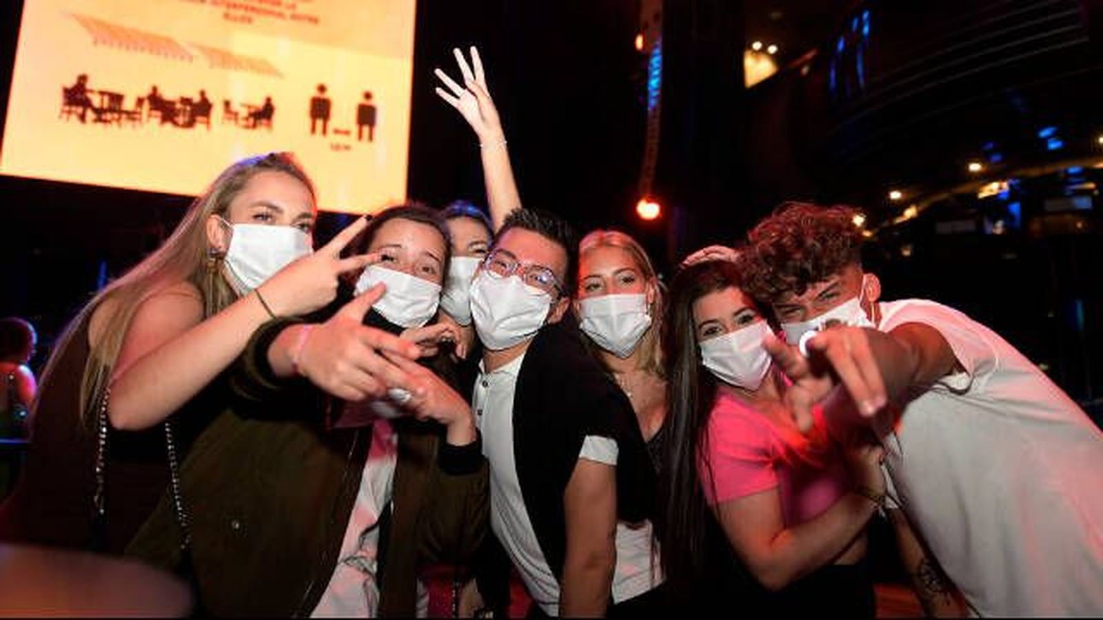 Jóvenes de fiesta. EuropaPress