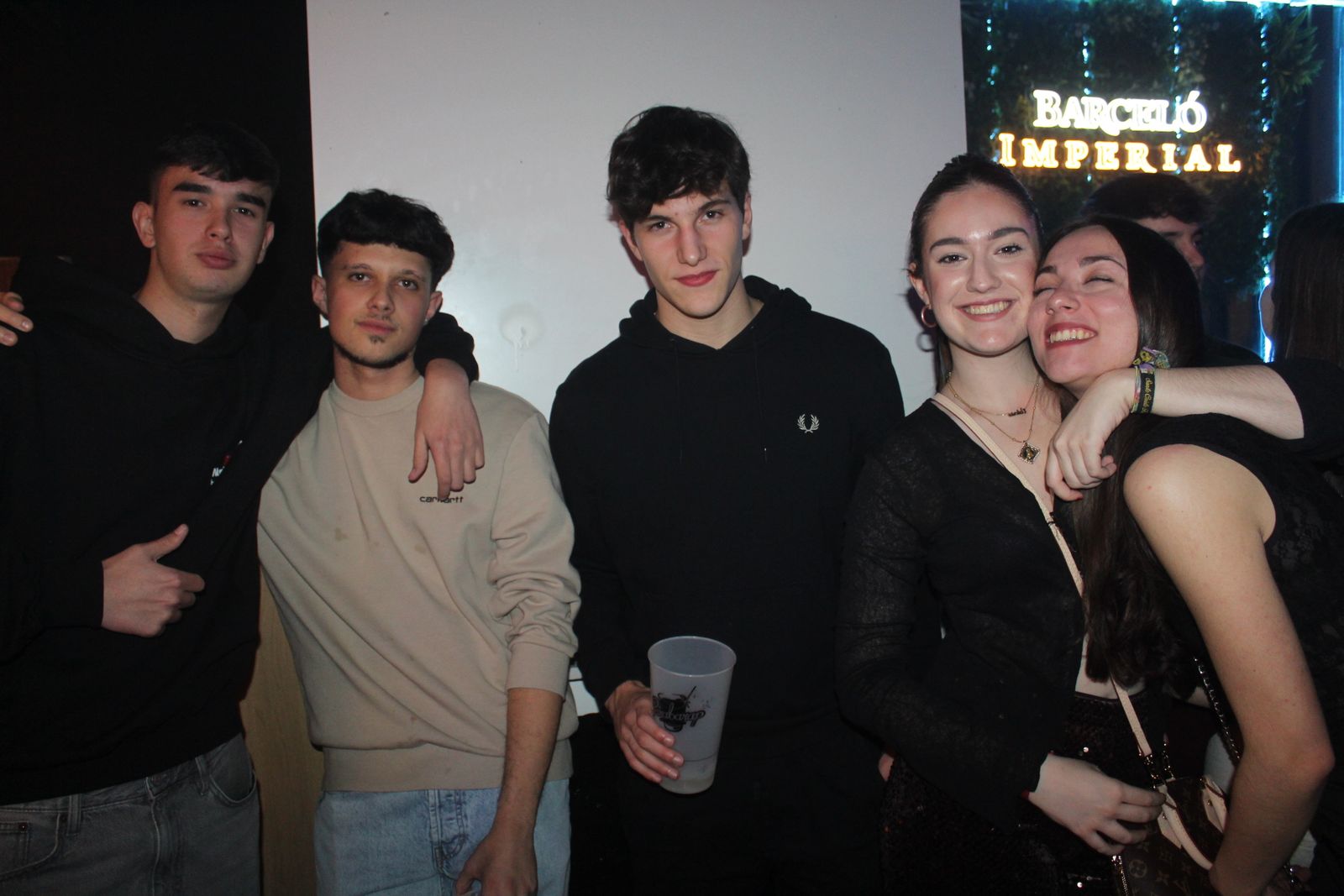 Salamanca de noche, sabado 24 de enero