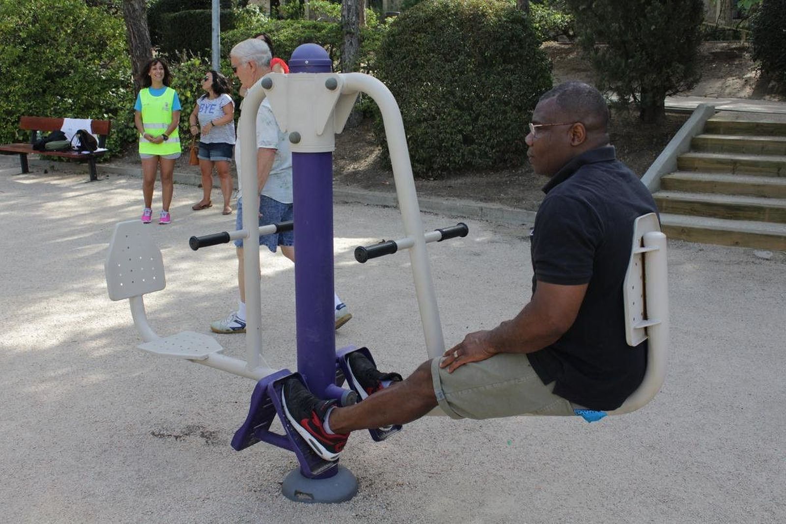 Actividades en los Parques Biosaludables