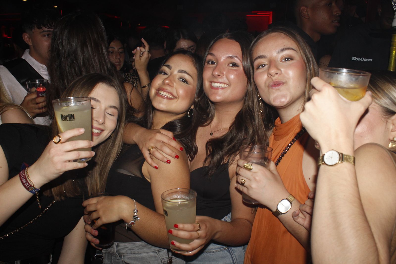 Salamanca de noche, sabado 25 de abril