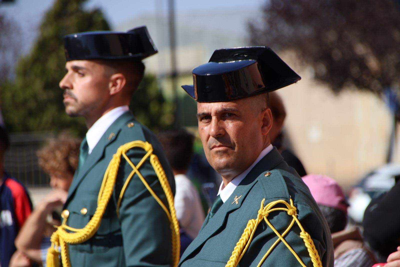 Inauguración glorieta a la Guardia Civil en Villares de la Reina