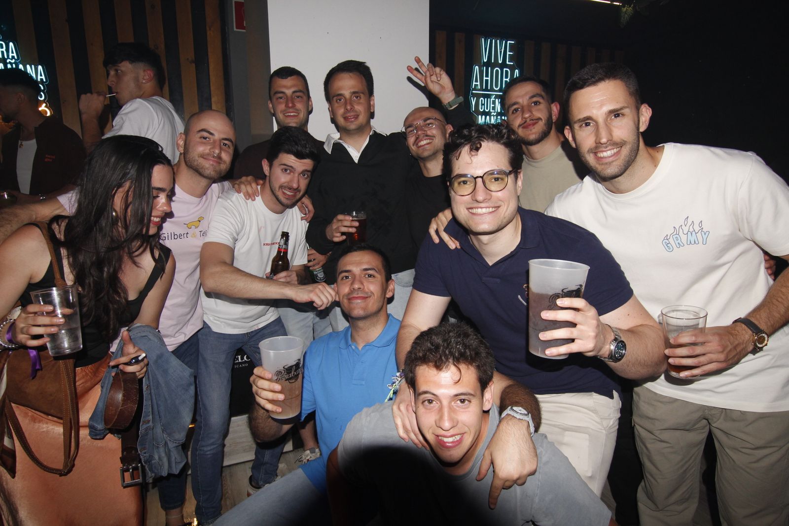 Salamanca de noche, sabado 23 de mayo