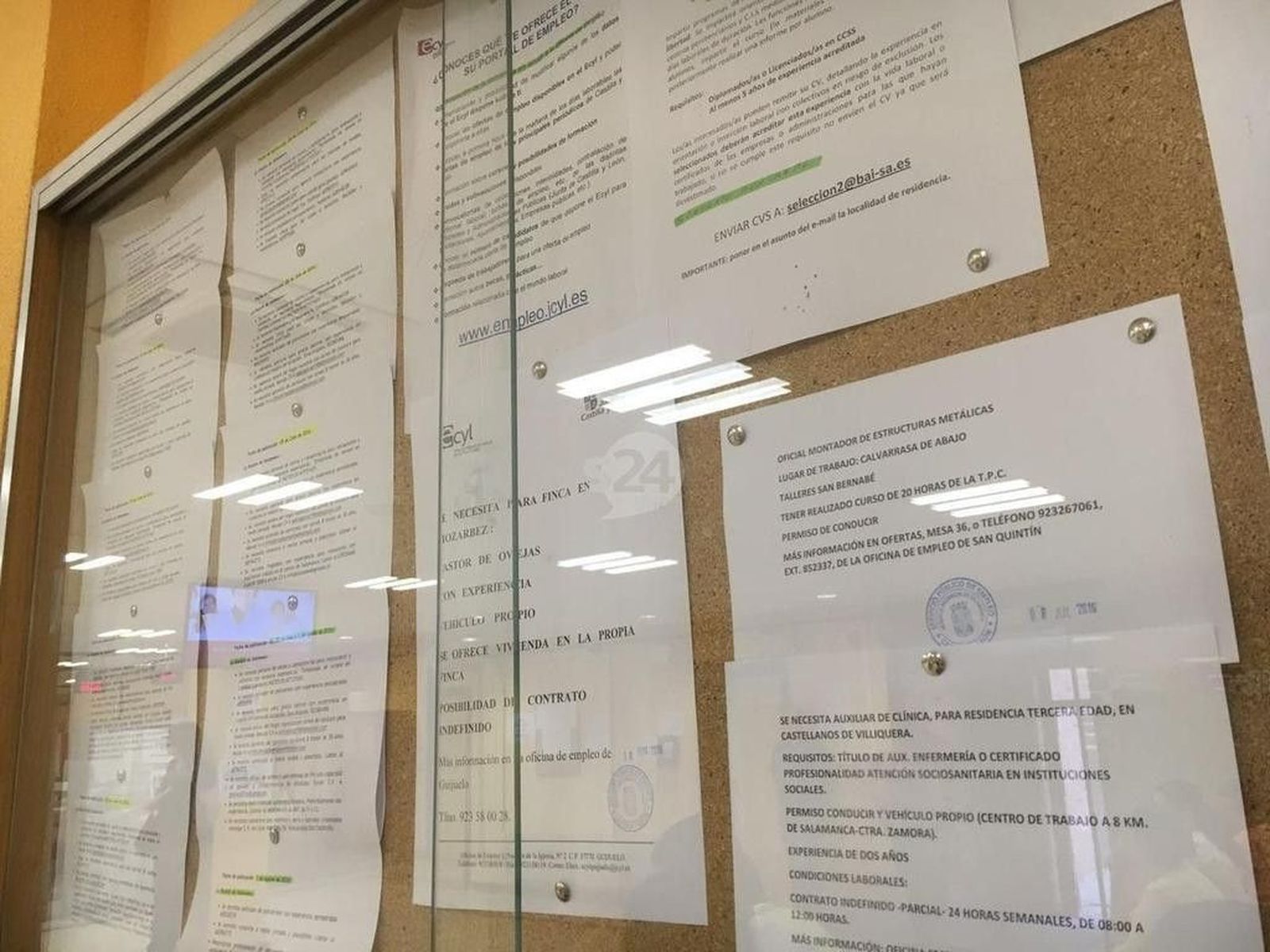 Ofertas de empleo del Ecyl