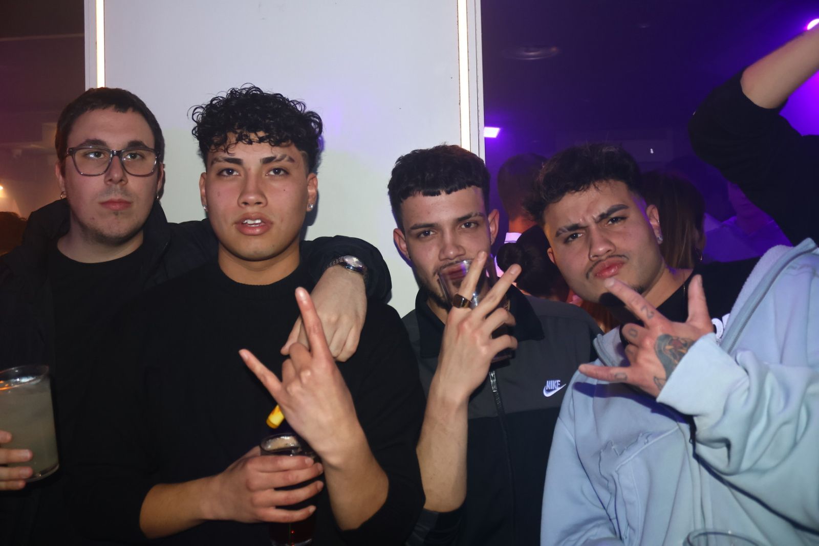 Salamanca de noche, jueves 19 de febrero