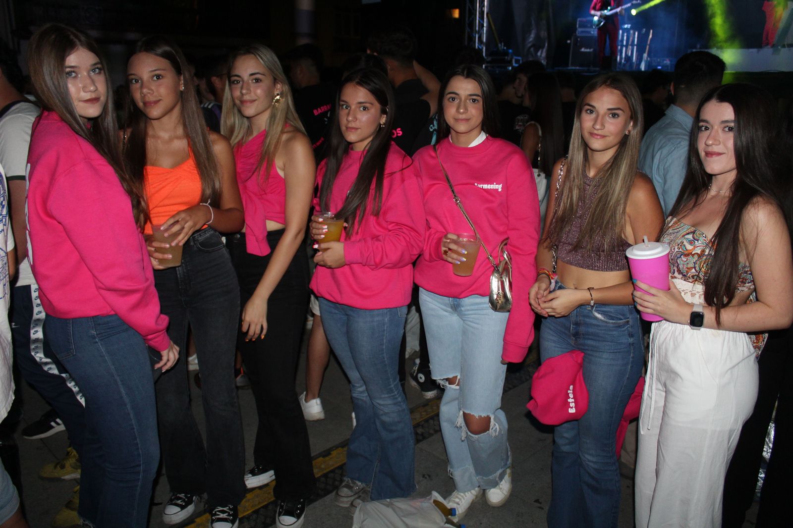 Salamanca de noche en Guijuelo jueves, 17 de agosto de 2023. Fotos S24H