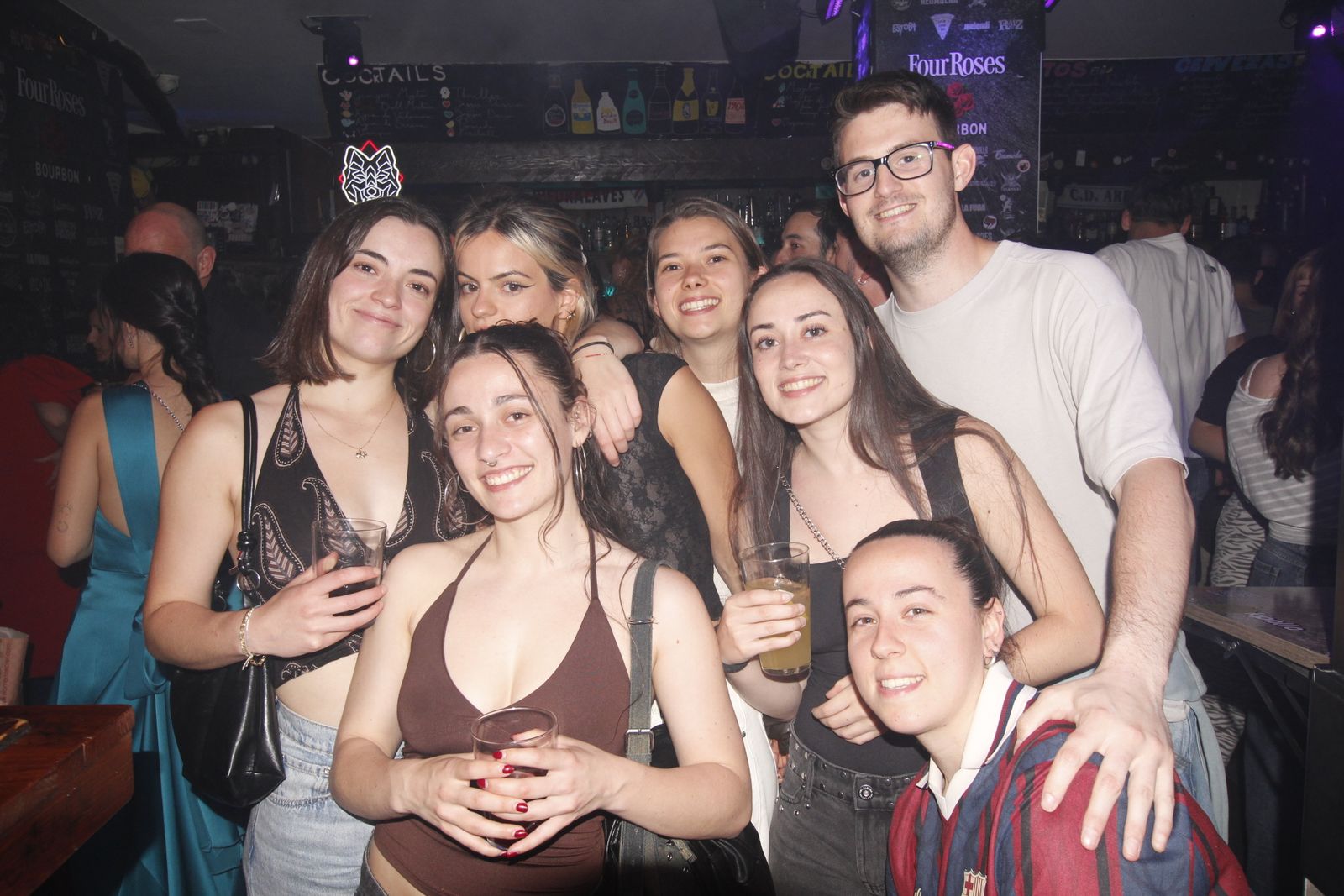 Salamanca de noche, sabado 23 de mayo